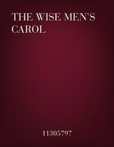 The Wise Men Carol SATB choral sheet music cover